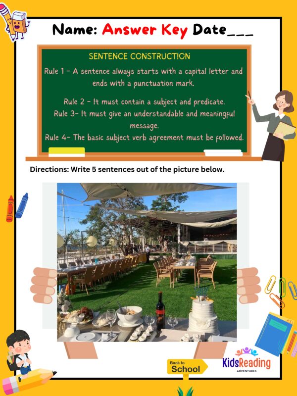 ENGLISH Subject and Predicate worksheet