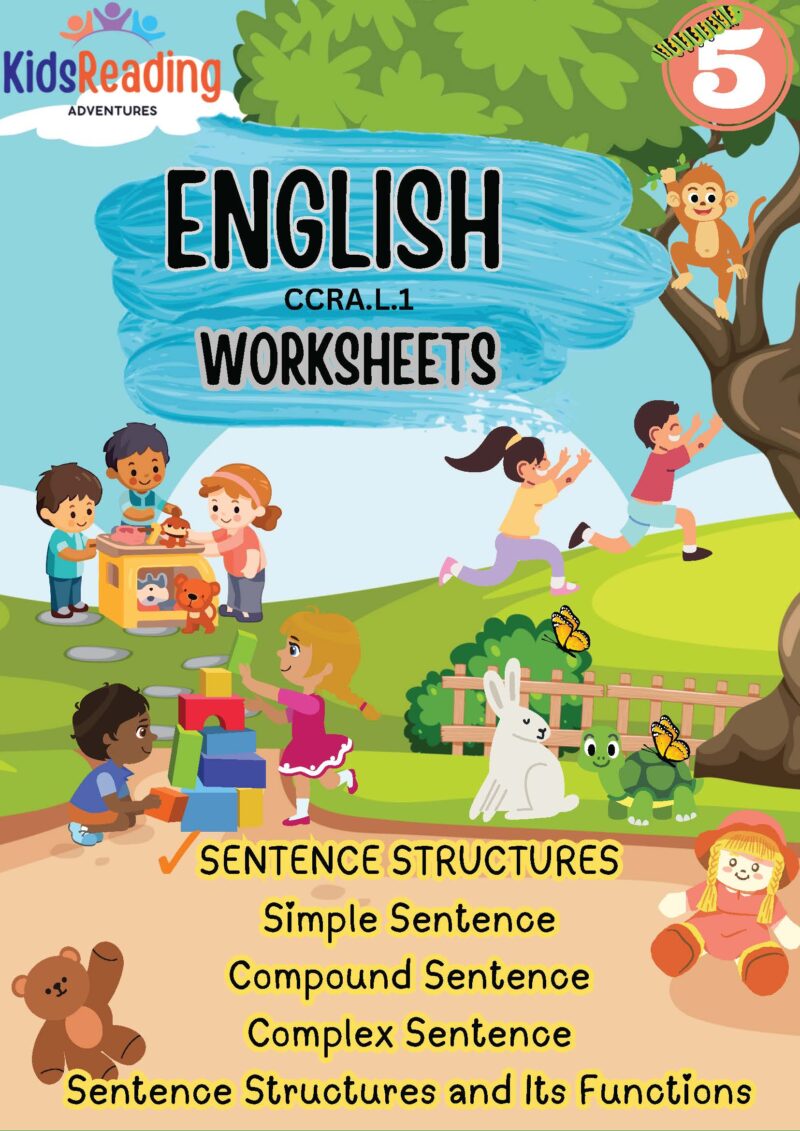 Discover our downloadable PDF worksheets with answer keys covering various aspects of sentence structures in English Language Arts (ELA).