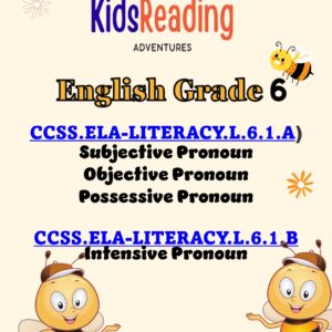 English ELA Introduction of Pronouns