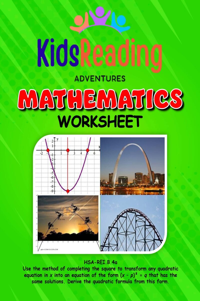 Discover our comprehensive range of downloadable PDF worksheets complete with answer keys in Math Quadratic Equations.