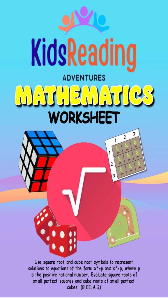 Math: Square Roots and Cube Roots (PDF)