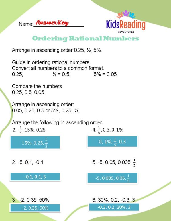 Explore our downloadable PDF file featuring comprehensive math worksheets with questions and answer keys, focusing on the topic of number systems.