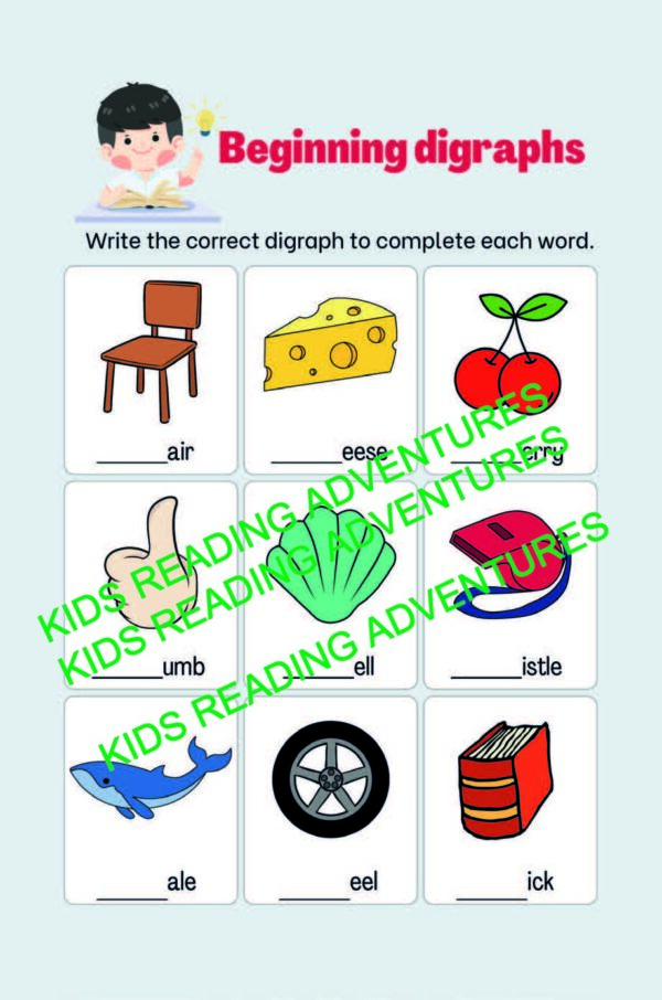 Reading Scholars: Digraphs - CH, SH, TH, and WH (Paper Back) - Image 3